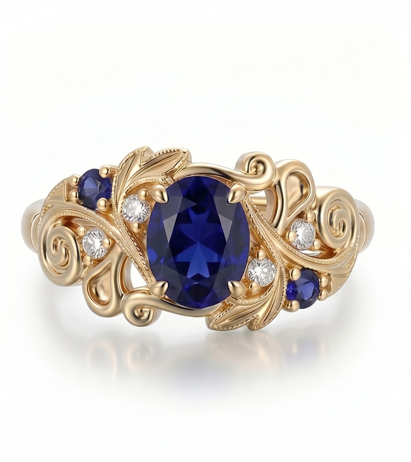 The Fiora Sapphire Ring